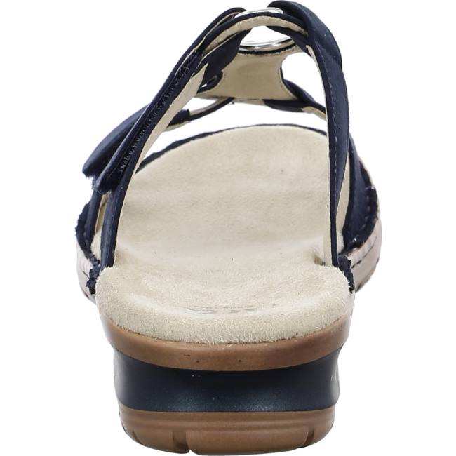 Mules Ara Hawaii Bleu Femme | AEB-2136041