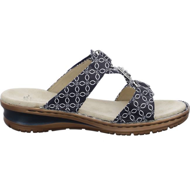 Mules Ara Hawaii Bleu Femme | OZA-7637547