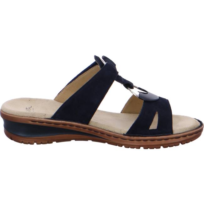 Mules Ara Hawaii Bleu Femme | BVU-2807229