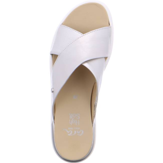 Mules Ara Ibiza Grise Femme | CRO-7467063