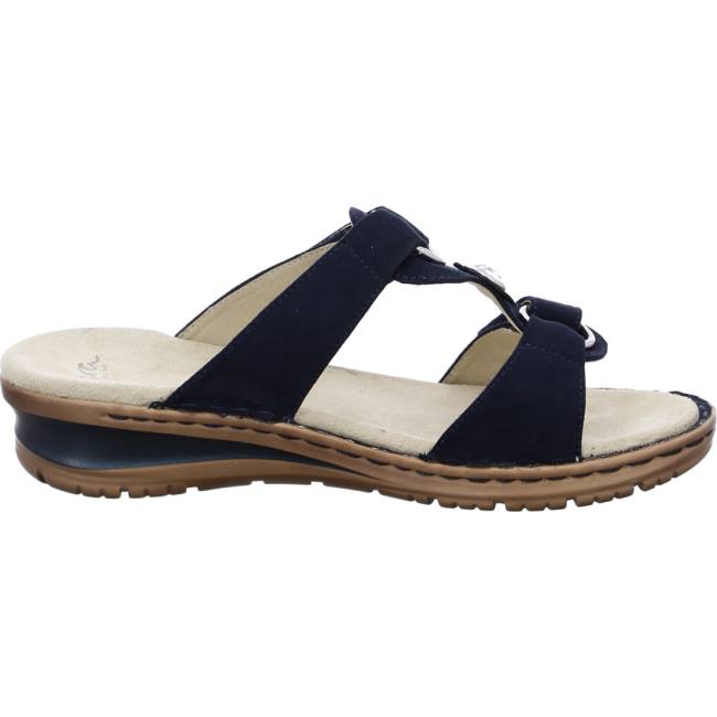 Mules Ara Hawaii Bleu Femme | AEB-2136041