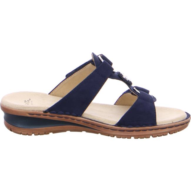 Mules Ara Hawaii Bleu Femme | RDT-3027650