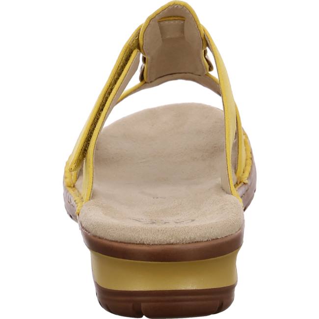 Mules Ara Hawaii Sole Jaune Femme | ZJU-2244556