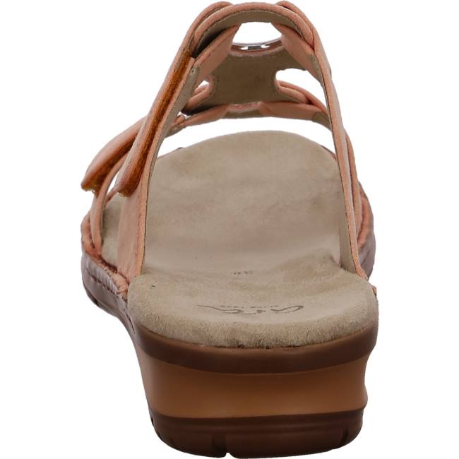 Mules Ara Hawaii Peach Rouge Femme | JAK-3583036