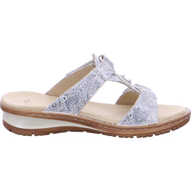 Mules Ara Hawaii Grise Femme | SCR-1288233