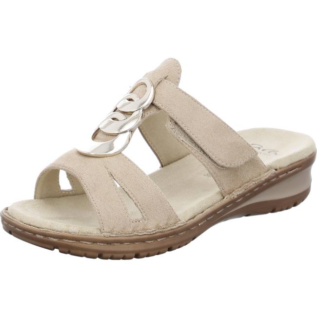 Mules Ara Hawaii Camel Marron Femme | CVS-7244005