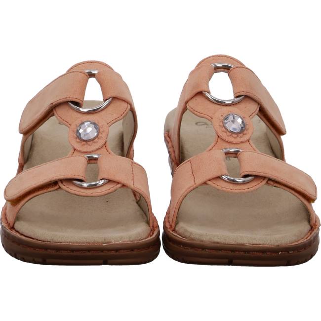 Mules Ara Hawaii Peach Rouge Femme | JAK-3583036