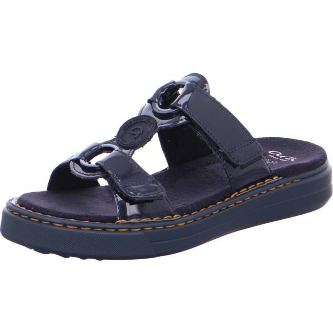 Mules Ara Courtyard Bleu Femme | OWV-2887525