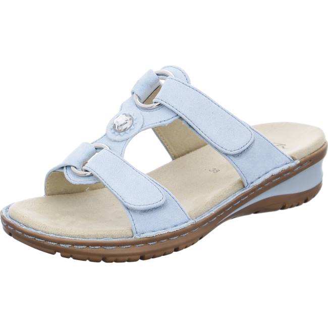 Mules Ara Hawaii Aqua Bleu Femme | LNL-6569921