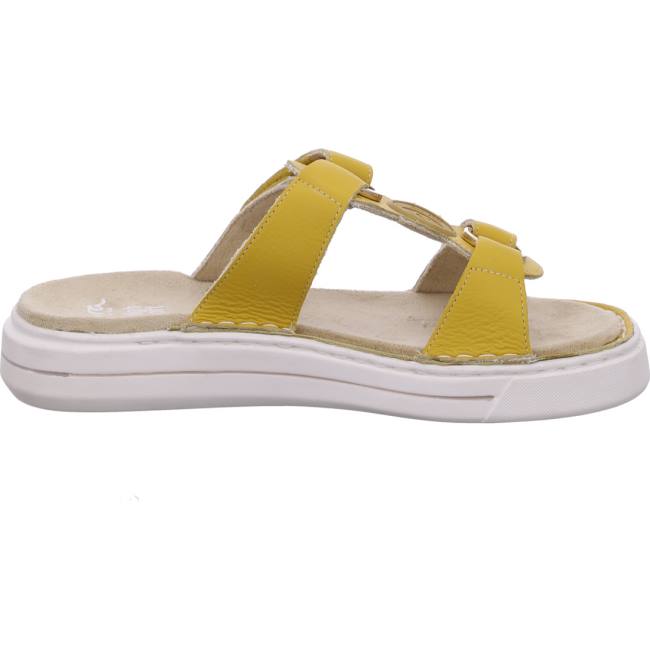 Mules Ara Courtyard Sole Jaune Femme | VBY-1278655