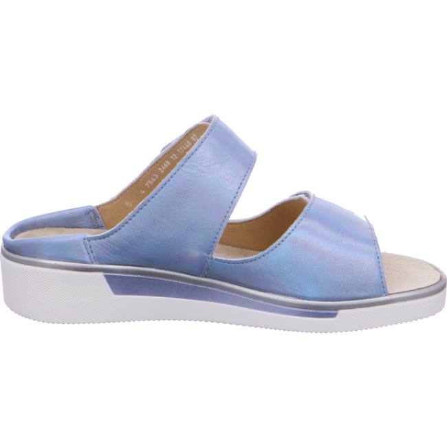 Mules Ara Courtyard Bleu Femme | HUK-3793879