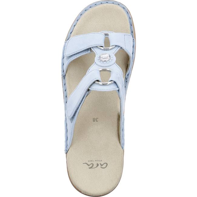 Mules Ara Hawaii Aqua Bleu Femme | LNL-6569921