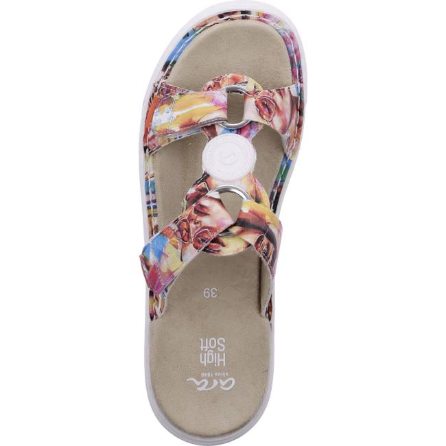 Mules Ara Courtyard Spring Multicolore Femme | LME-5499239