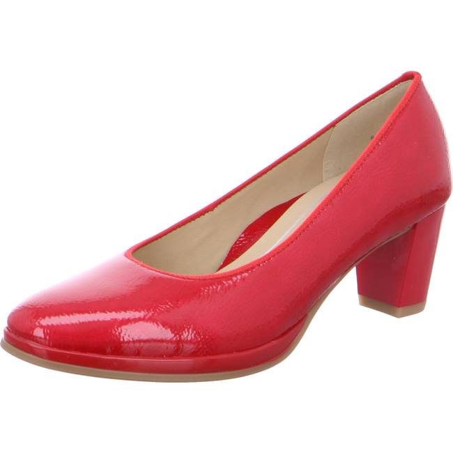 Escarpin Ara Platform Heels Orly Rouge Femme | CQO-2108765