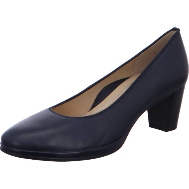 Escarpin Ara Platform Heels Orly Bleu Femme | DBP-8531427