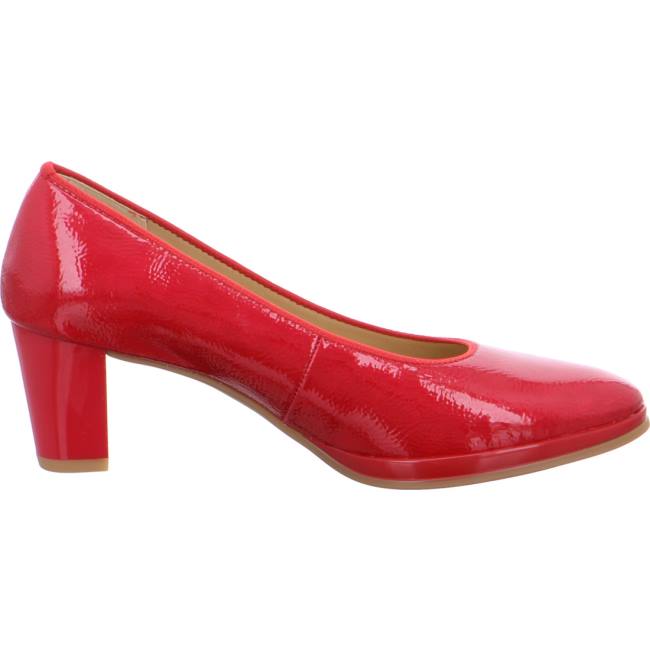 Escarpin Ara Platform Heels Orly Rouge Femme | CQO-2108765