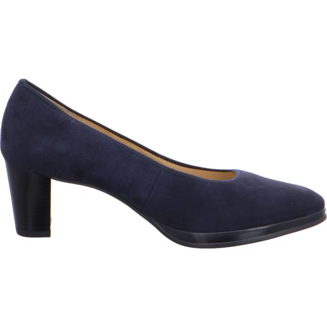 Escarpin Ara Platform Heels Orly Bleu Femme | RTO-7926963