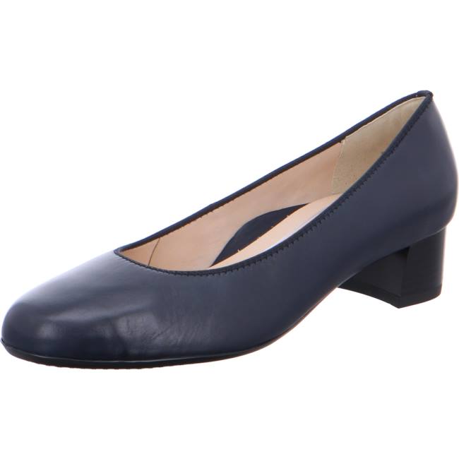 Escarpin Ara Courts Vicenza Bleu Femme | WXK-4895286