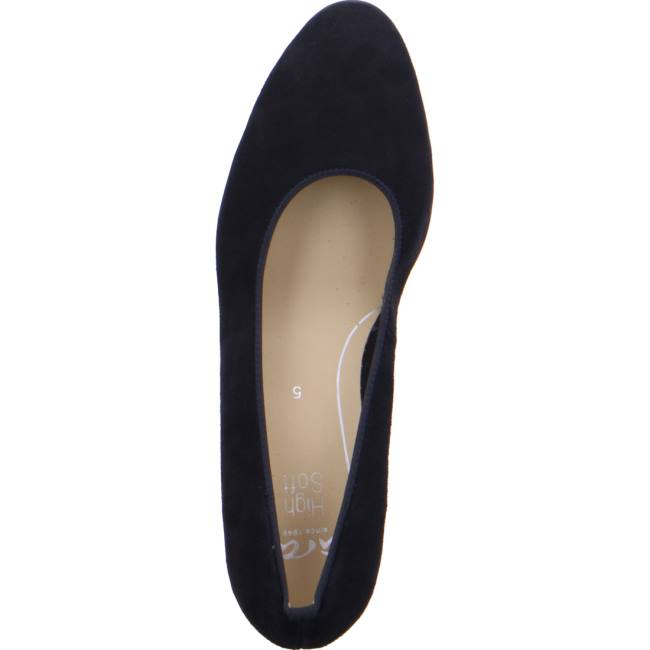 Escarpin Ara Platform Heels Orly Bleu Femme | RTO-7926963