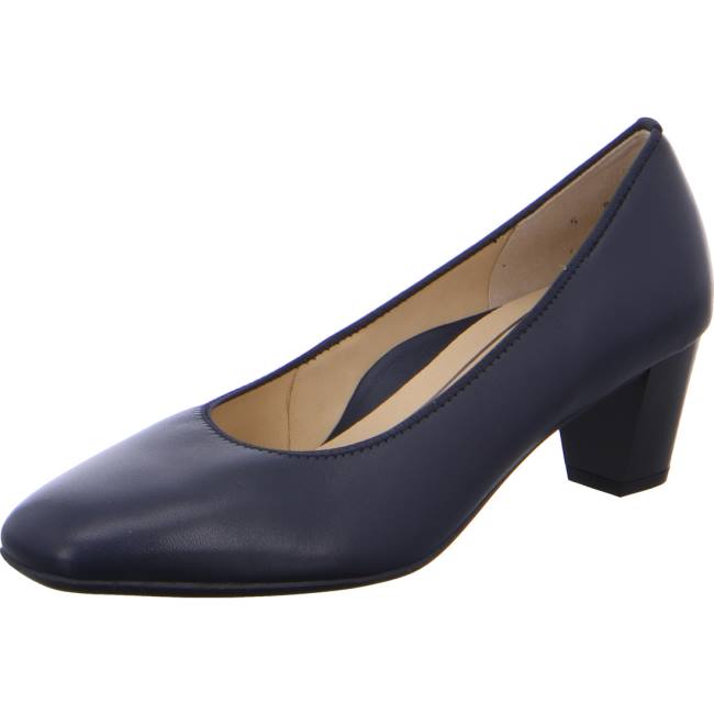 Escarpin Ara Courts Verona Bleu Femme | XLB-3707782