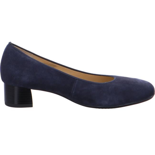 Escarpin Ara Courts Vicenza Bleu Femme | YIW-8661450