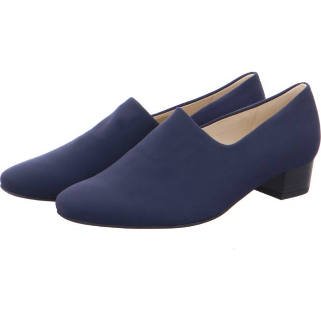 Escarpin Ara Loafer Milano Bleu Femme | SUR-5084086