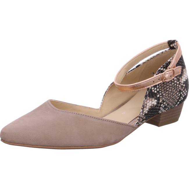 Escarpin Ara Courts Paris Beige Femme | AMO-4544326