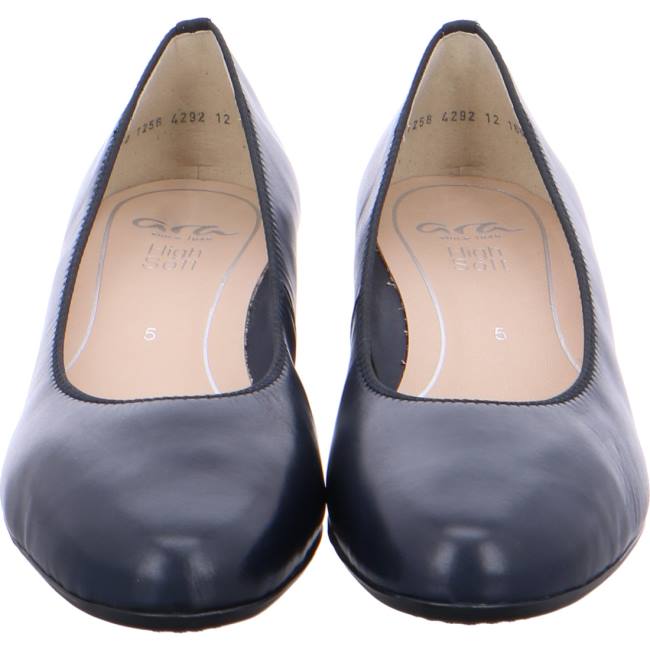 Escarpin Ara Courts Vicenza Bleu Femme | WXK-4895286