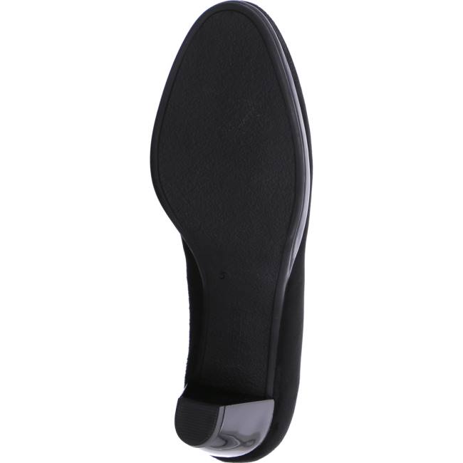 Escarpin Ara Courts Toulouse Noir Femme | ZSV-0838984