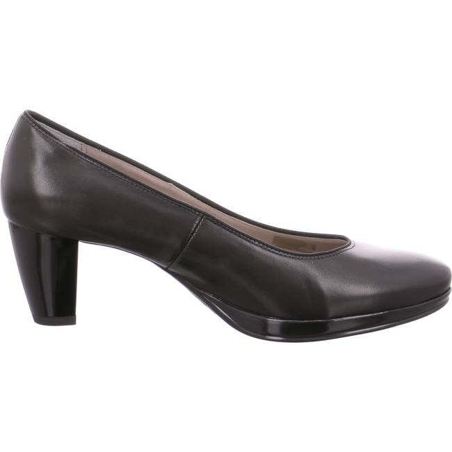 Escarpin Ara Courts Toulouse Noir Femme | HBE-6944172