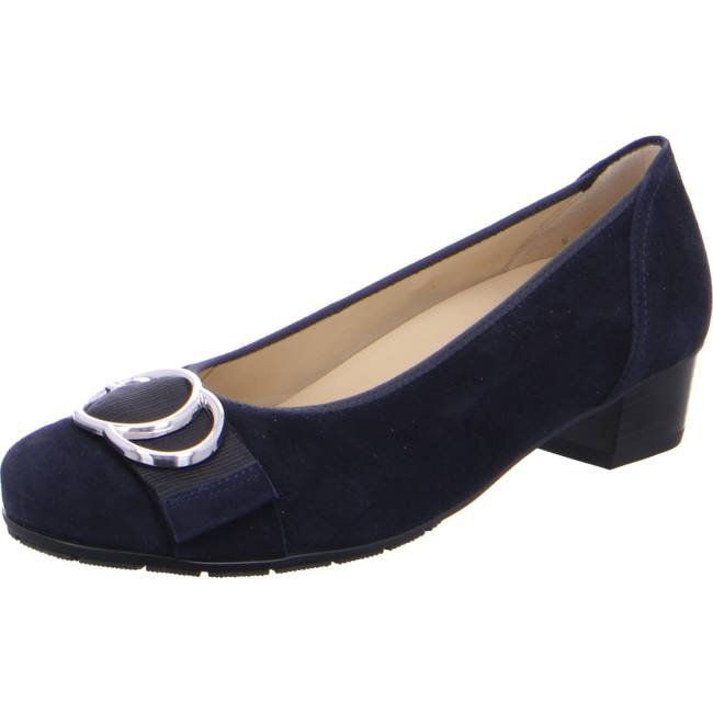 Escarpin Ara Courts Nancy Bleu Femme | XYA-7672556