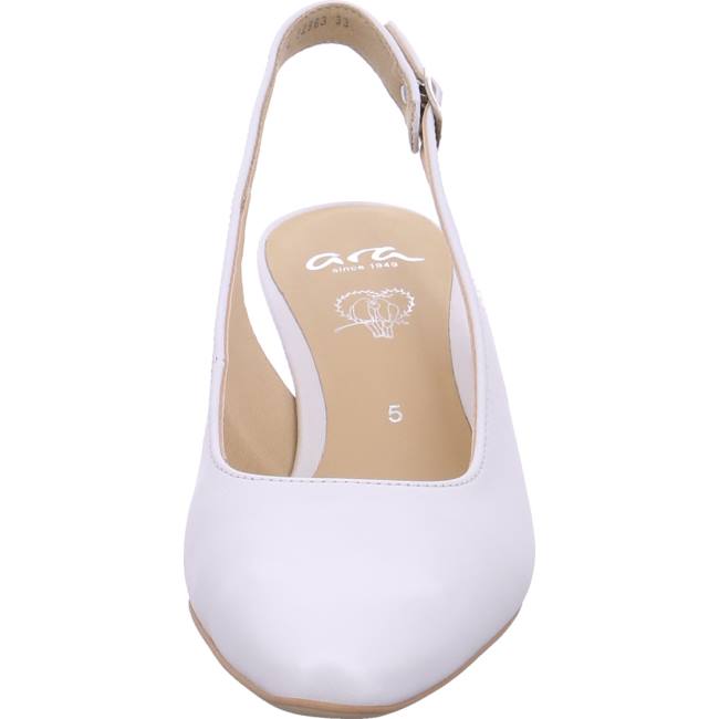 Escarpin Ara Courts Padua Blanche Femme | BXB-0977967