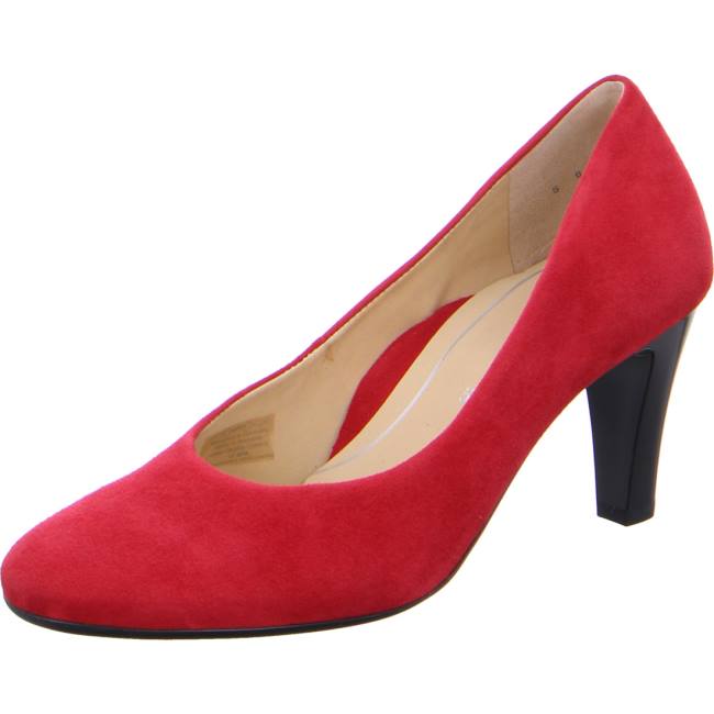 Escarpin Ara Courts Marseille Rouge Femme | PUT-5755835