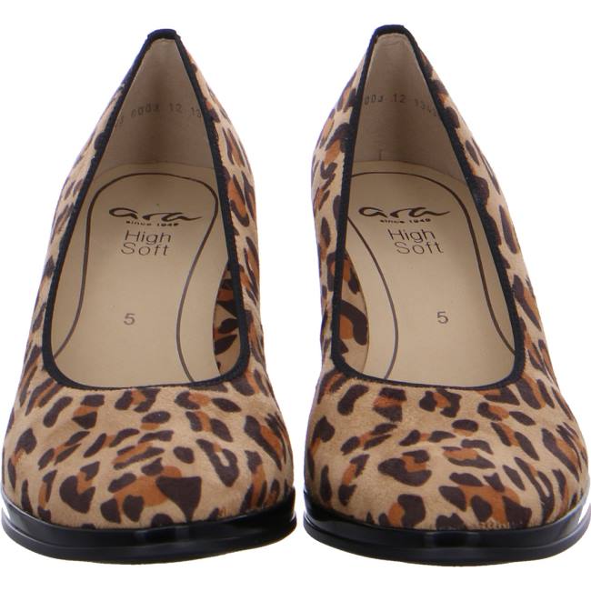 Escarpin Ara Courts Orly Marron Femme | UUJ-6126515