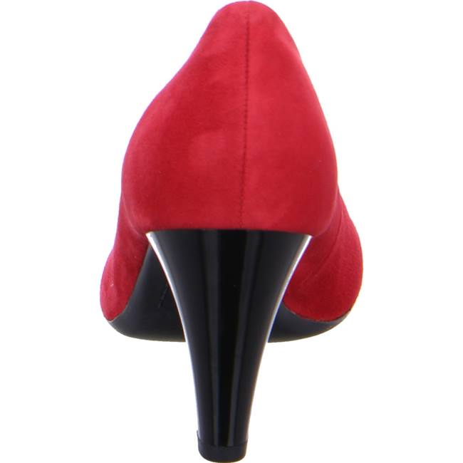 Escarpin Ara Courts Marseille Rouge Femme | PUT-5755835