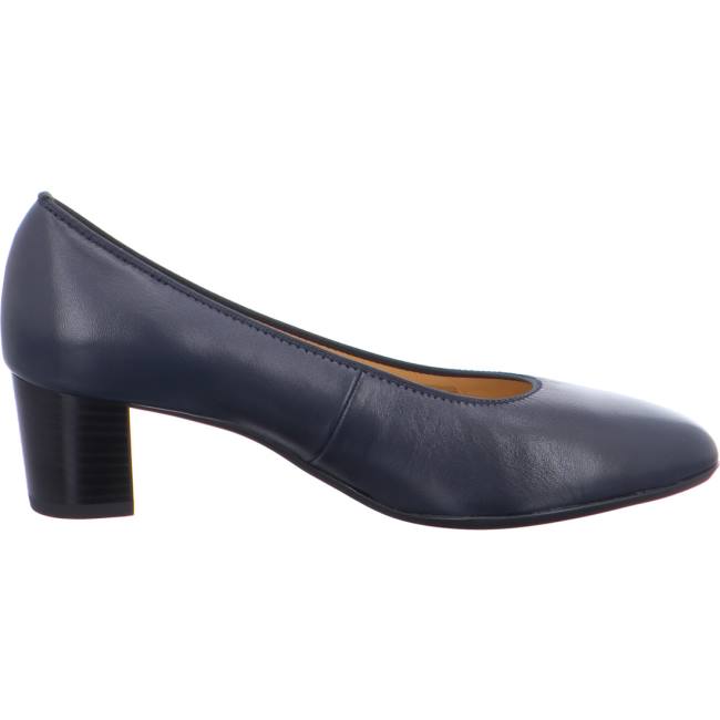 Escarpin Ara Courts Knokke Bleu Femme | OTH-4990296