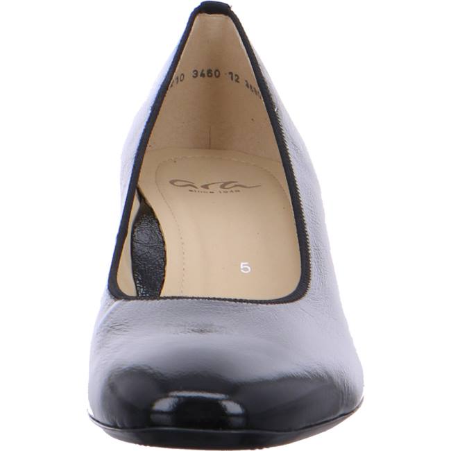 Escarpin Ara Courts Milano Noir Femme | OPJ-9747618