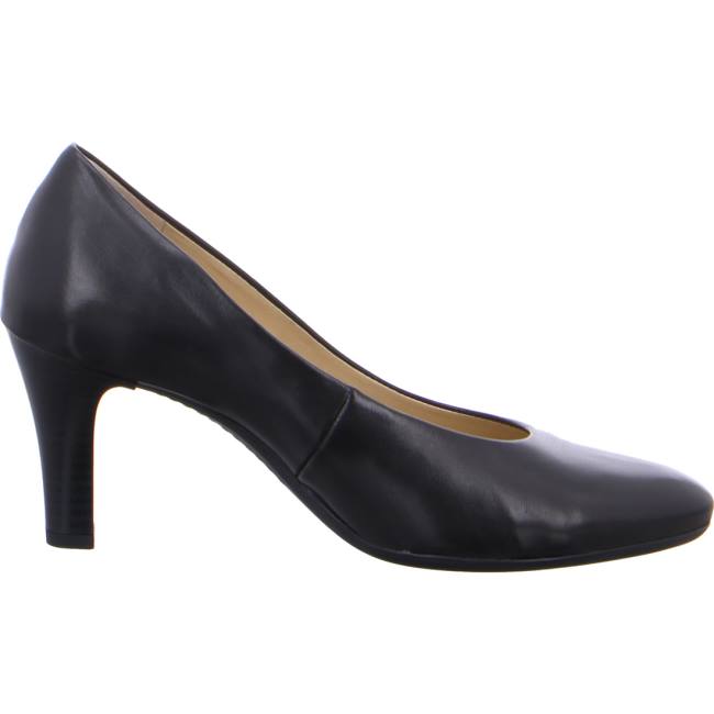 Escarpin Ara Courts Marseille Noir Femme | JCZ-0118990