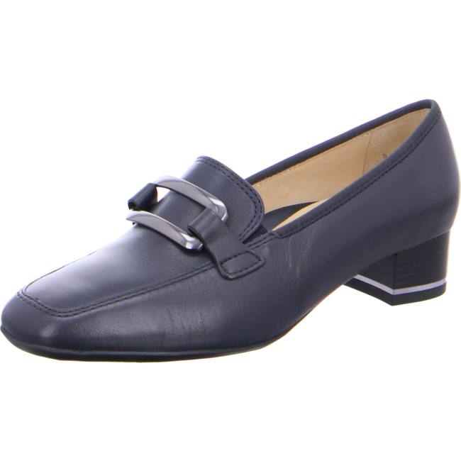 Escarpin Ara Courts Graz Bleu Femme | OJW-9003162