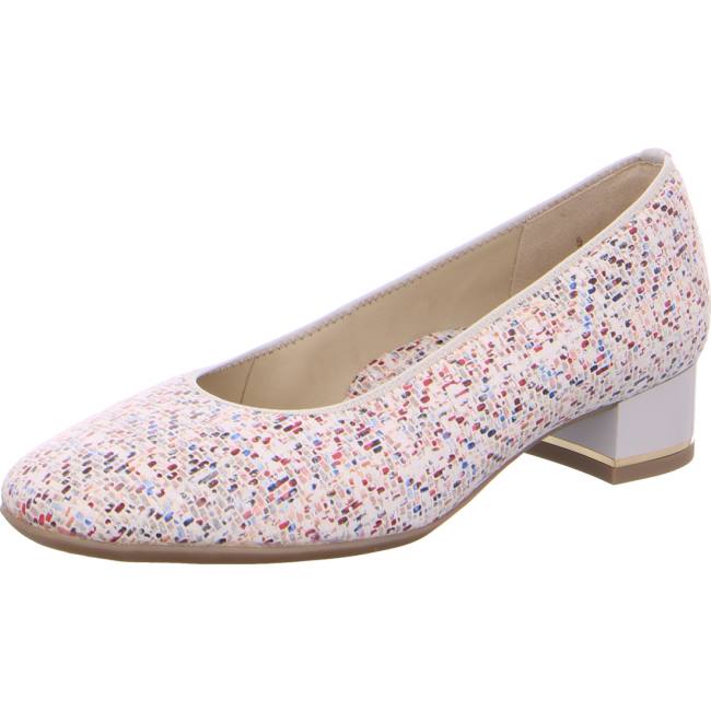 Escarpin Ara Courts Graz Multi Multicolore Femme | XIA-2569251