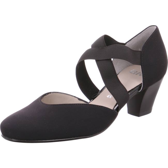 Escarpin Ara Courts Tolouse Noir Femme | AEQ-2097904