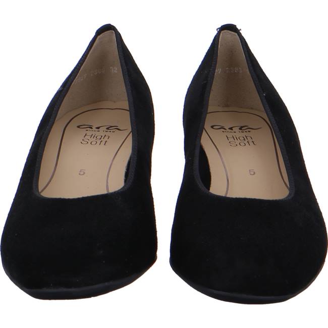 Escarpin Ara Courts Graz Noir Femme | ZDJ-8892324