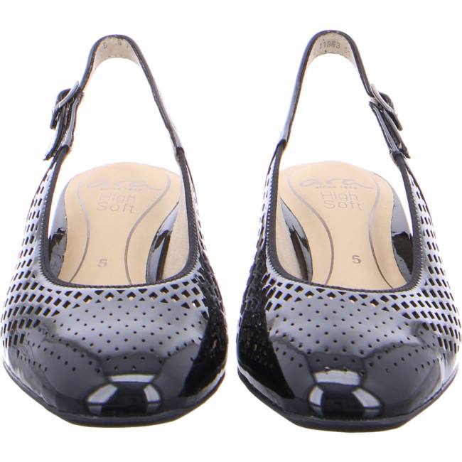 Escarpin Ara Courts Graz Noir Femme | QOE-6558007