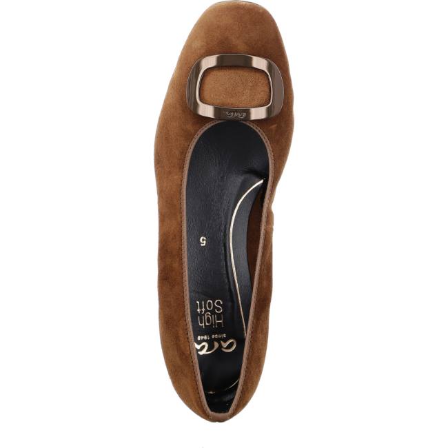 Escarpin Ara Courts Graz Nuts Marron Femme | EUR-9515252