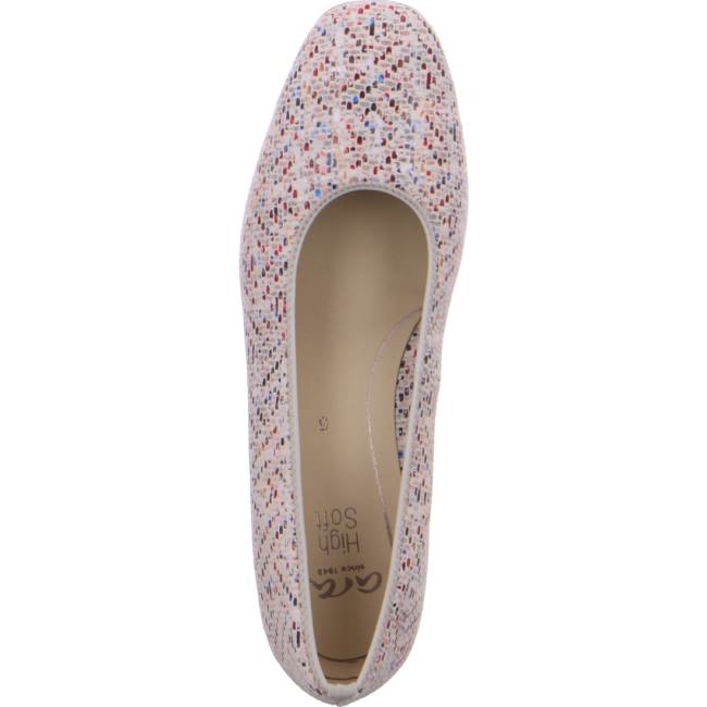 Escarpin Ara Courts Graz Multi Multicolore Femme | XIA-2569251