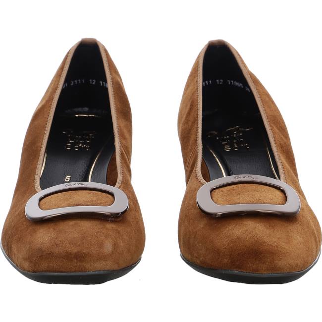 Escarpin Ara Courts Graz Nuts Marron Femme | EUR-9515252