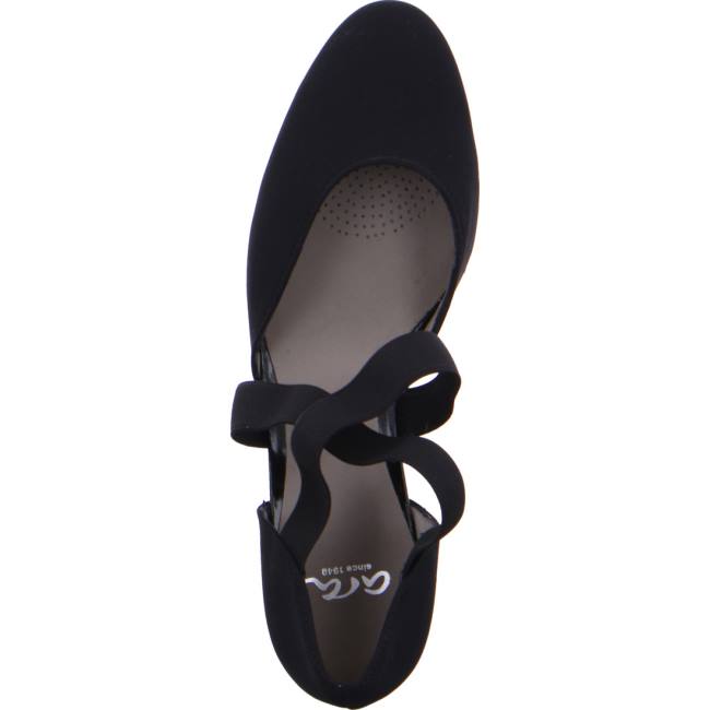 Escarpin Ara Courts Tolouse Noir Femme | AEQ-2097904