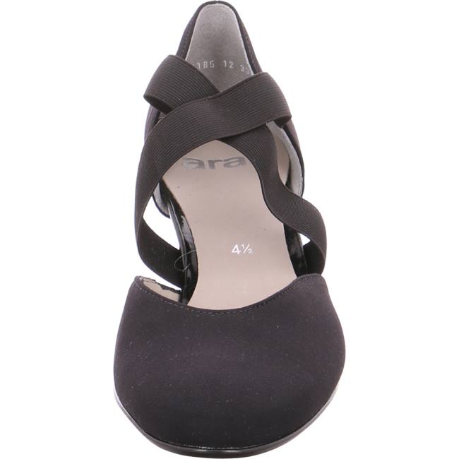 Escarpin Ara Courts Tolouse Noir Femme | AEQ-2097904