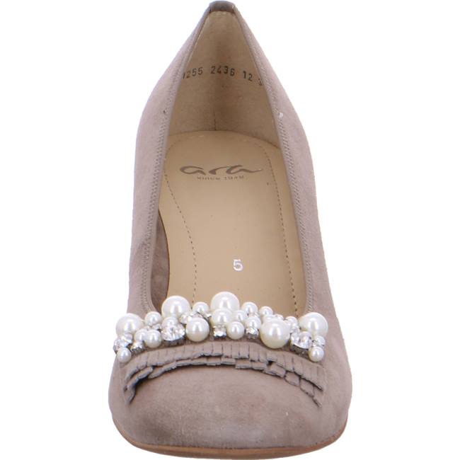 Escarpin Ara Courts Brighton Beige Femme | UFZ-5109258