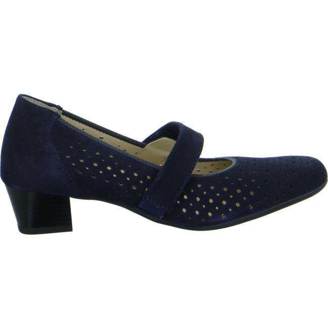 Escarpin Ara Nizza Bleu Femme | VFW-6108741